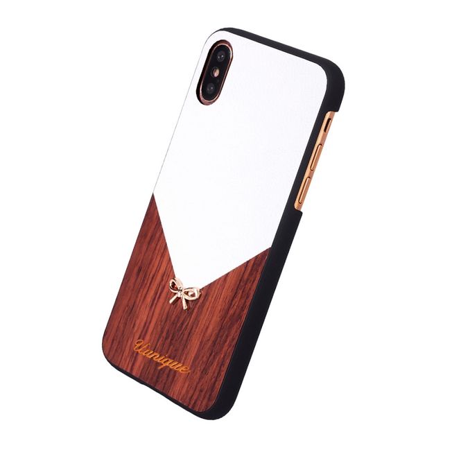 Iphone X - Uunique Case - Rosenholz