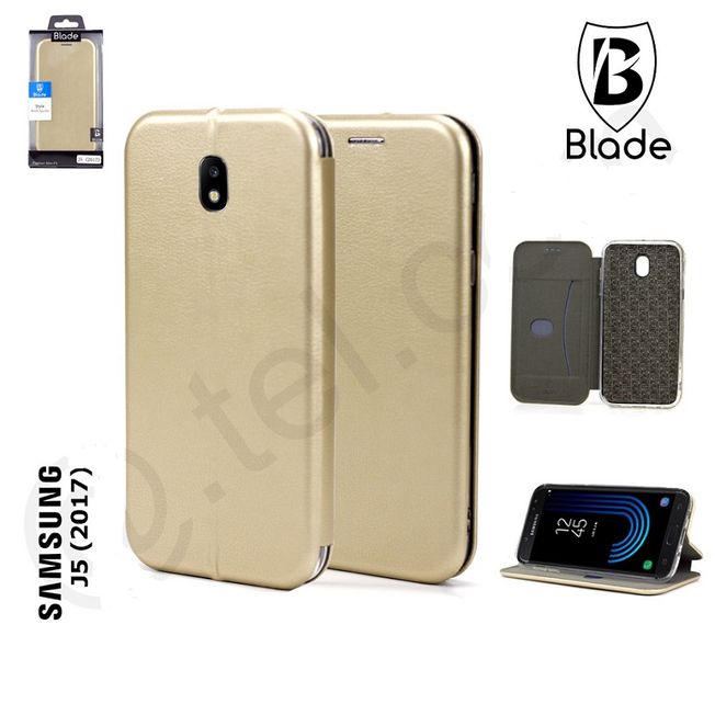 Samsung J5 2017 - Blade Wallet gold