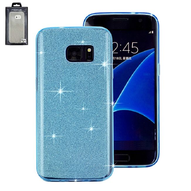 Samsung s7 - Blade Glitter TPU Case türkis