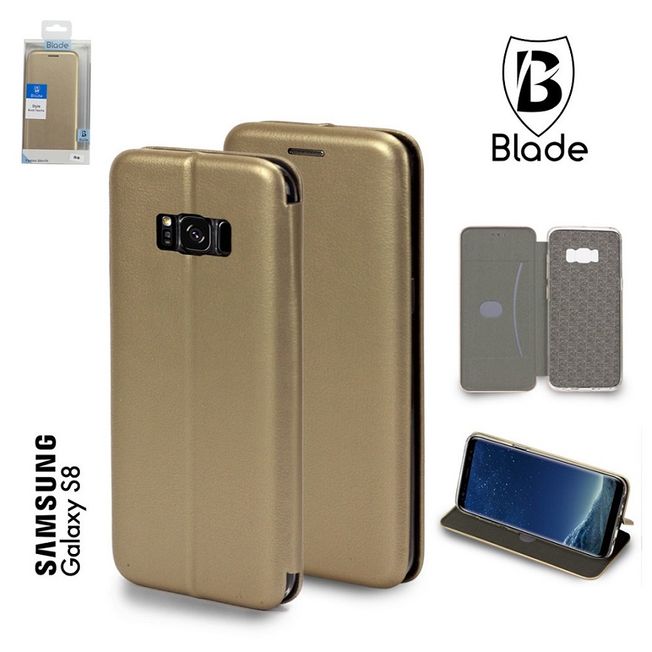 Iphone 7/8 Blade Wallet gold