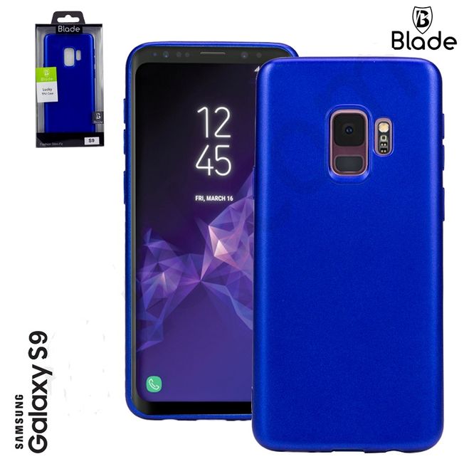 Samsung S9 - TPU Cover blau