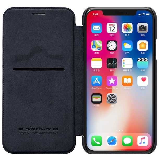 Iphone X Wallet black Nilkin