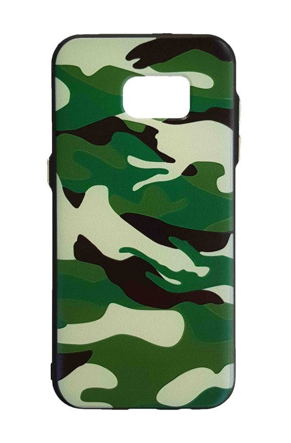 Samsung S7edge - Army Cover - grün