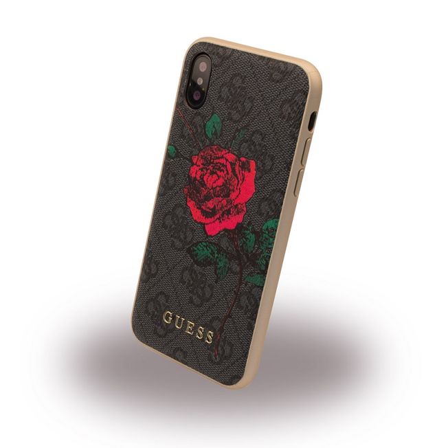 Iphone X - Guess Hardcover Rose gray