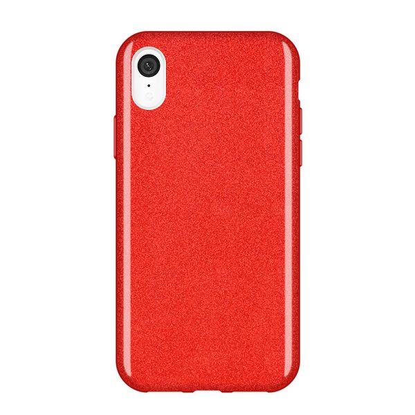 Iphone XR - Wozinsky Glitzer Case rot
