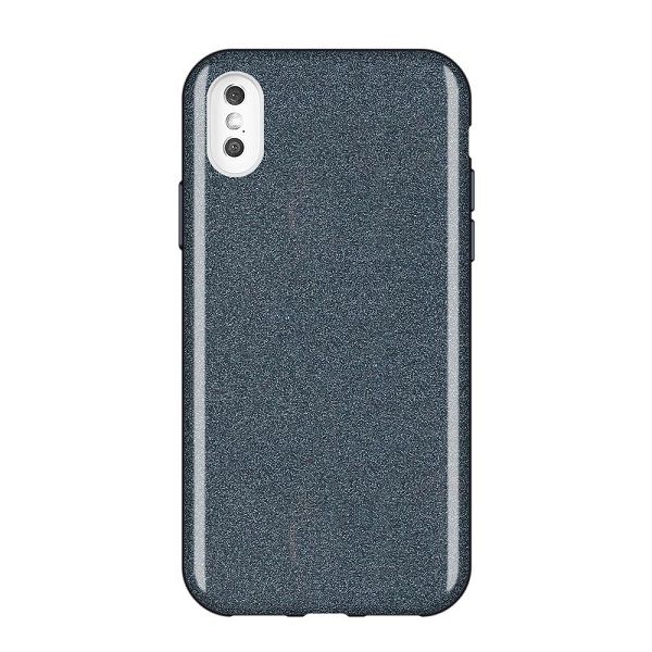 Iphone Xs Max - Wozinsky Glitzer Case schwarz