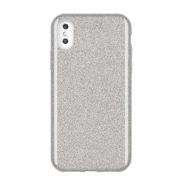 Iphone Xs Max - Wozinsky Glitzer Case silber