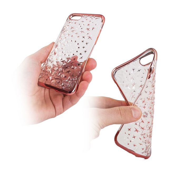 Samsung S8 - TPU Cover - 3D Star - Symbolfoto